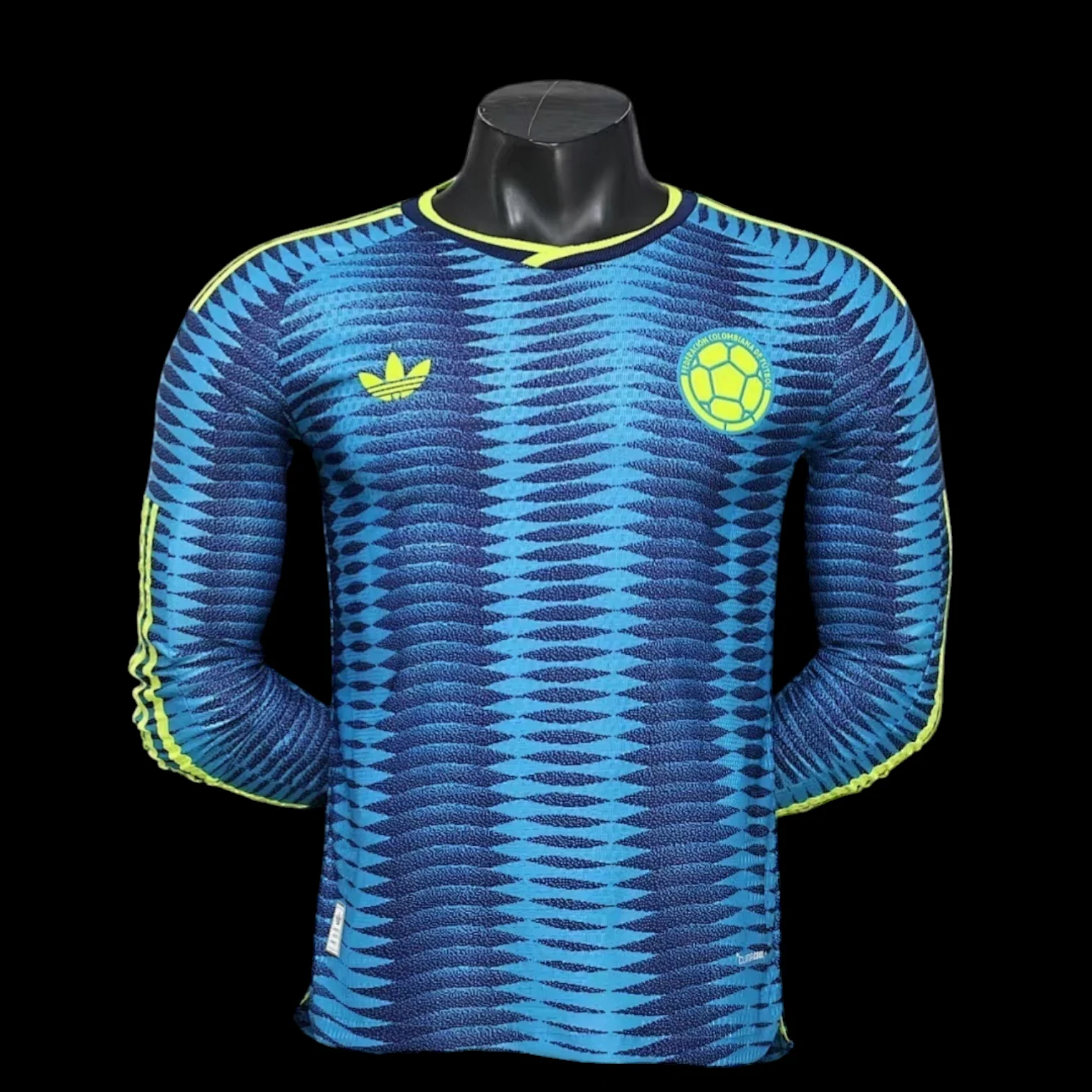 Acheter Colombie Maillot Manches Longues Extérieur 2627 – Version Player - Maillot pas cher